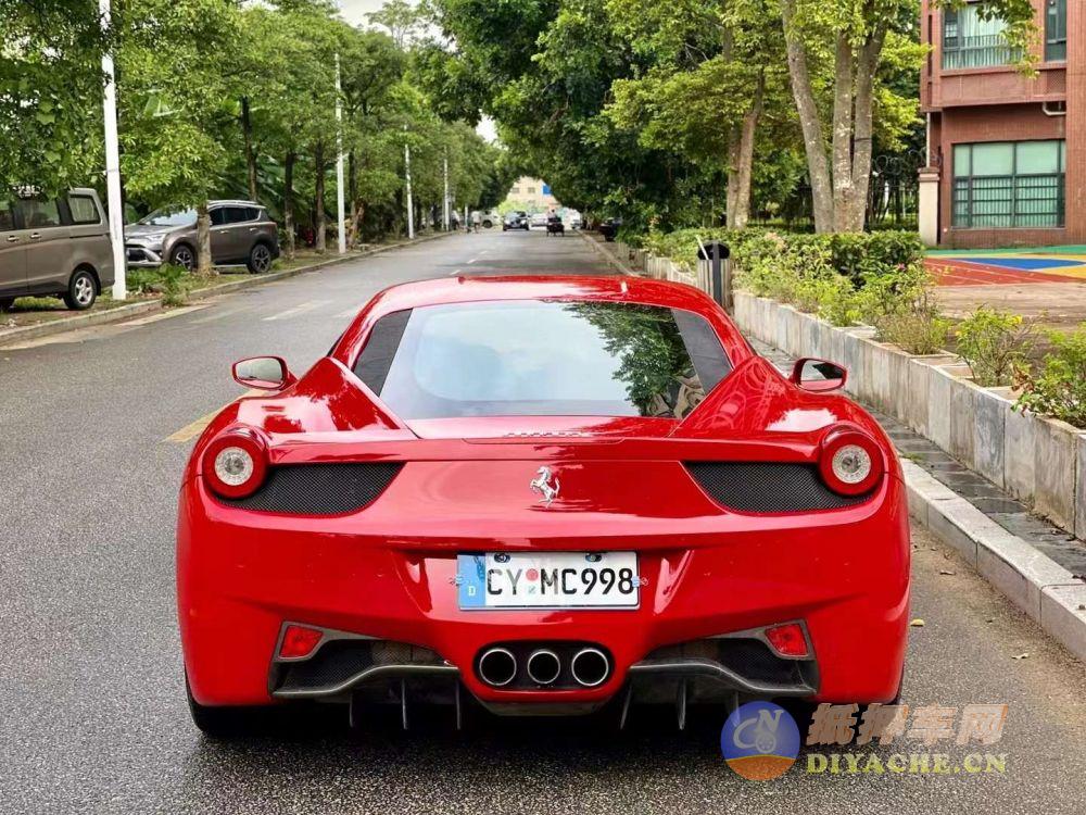 法拉利458进口2012款法拉利458进口italia中国限量版