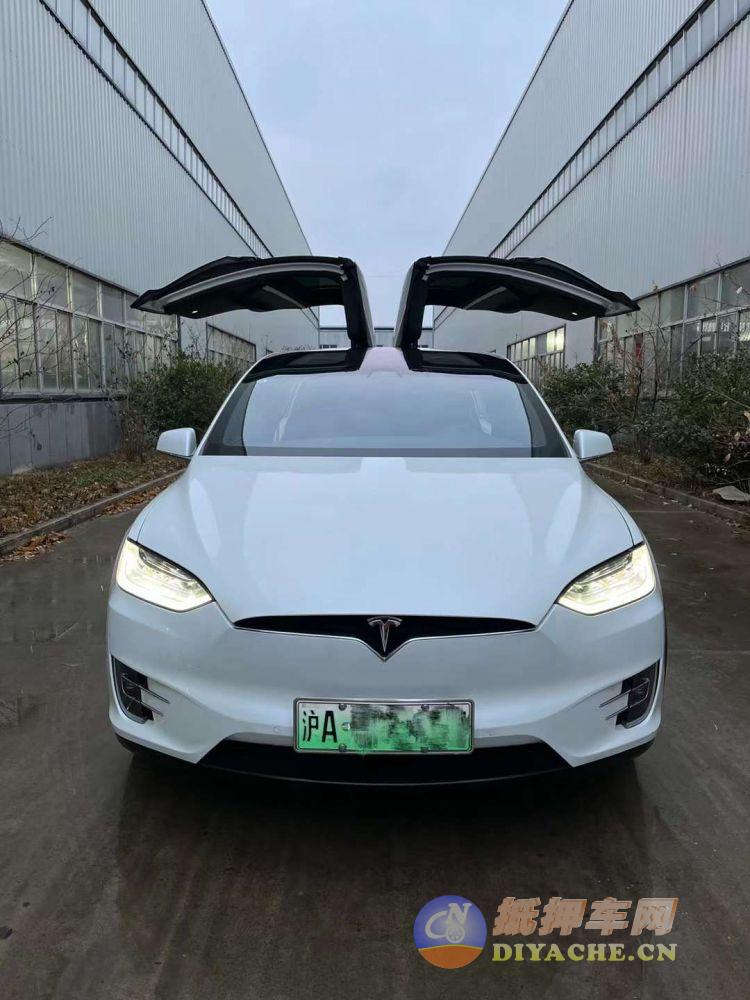 准21年特斯拉modelx纯电6座顶配teslamodelx进口