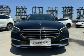 22年改款奔驰E300L，2.0T豪华奔驰E级抵押车