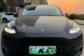 24年特斯拉model Y全轮驱动，四驱长续航版本TESLA Model Y抵押车