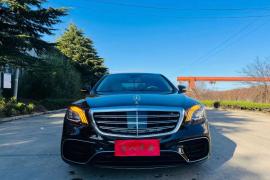 14年奔驰S400L，3.0T尊贵型奔驰S级(进口)抵押车