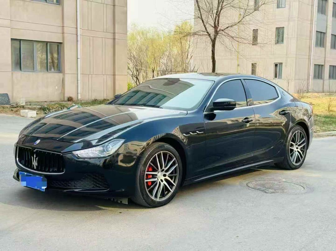 17年17款玛莎拉蒂Ghibli吉博力，3.0T高功率顶配玛莎拉蒂Ghibli(进口)