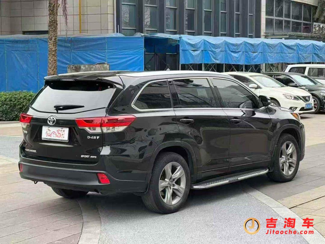 準20年豐田漢蘭達，2.0T四驅(qū)、7座尊貴版豐田 漢蘭達