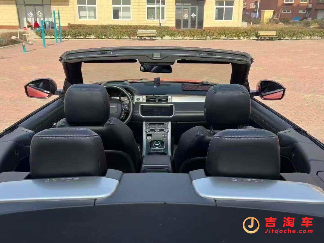 17年路虎极光敞篷进口版，2.0T全时四驱路虎 揽胜极光(进口)