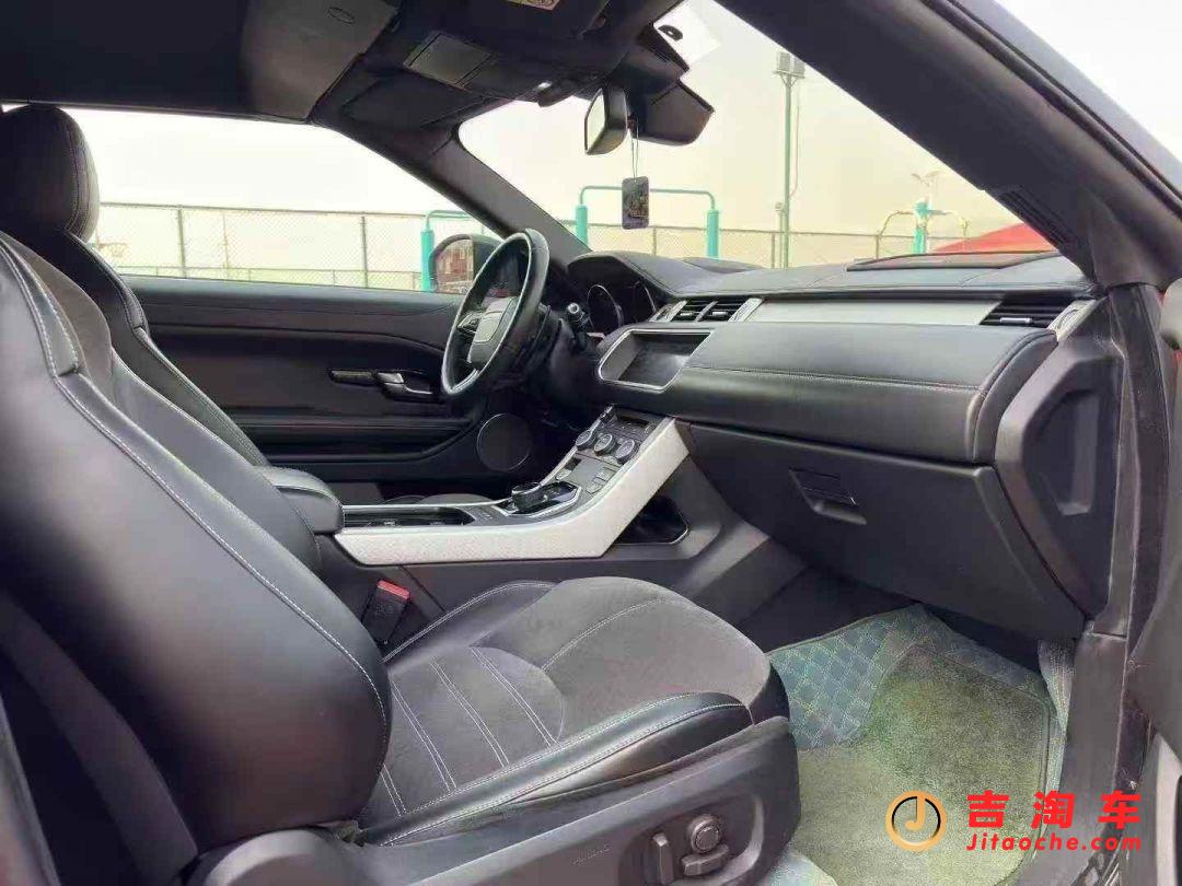 17年路虎极光敞篷进口版，2.0T全时四驱路虎 揽胜极光(进口)